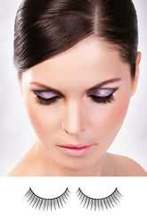 Black Premium Eyelashes - BE690 by Baci Lingerie
